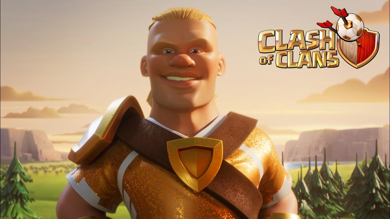 Manchester City Yıldızı Erling Haaland, Clash of Clans’a Barbar Kralı Olarak Ekleniyor!