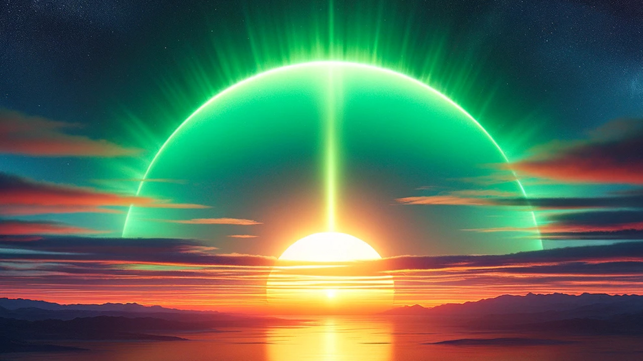 Yeşil Işık Olayı: Gün Doğumu ve Gün Batımındaki Büyüleyici Fenomen