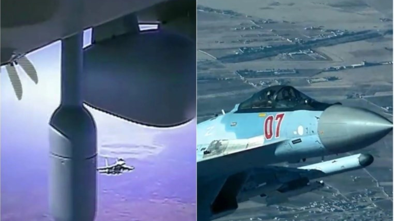 Havada Gergin Anlar: Suriye’de İHA ile Savaş Uçağı Karşı Karşıya Geldi