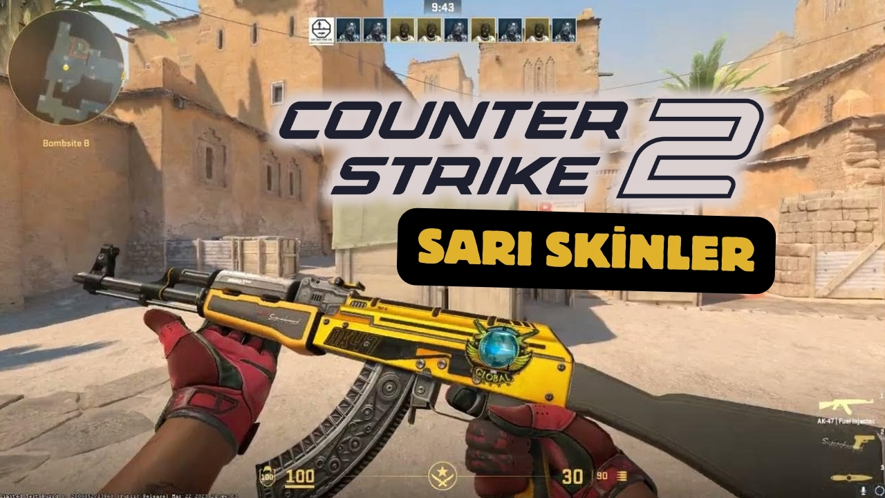 Counter-Strike 2’daki (CS2) En İyi Sarı Skinler: Stilinizi Ortaya Çıkarın!