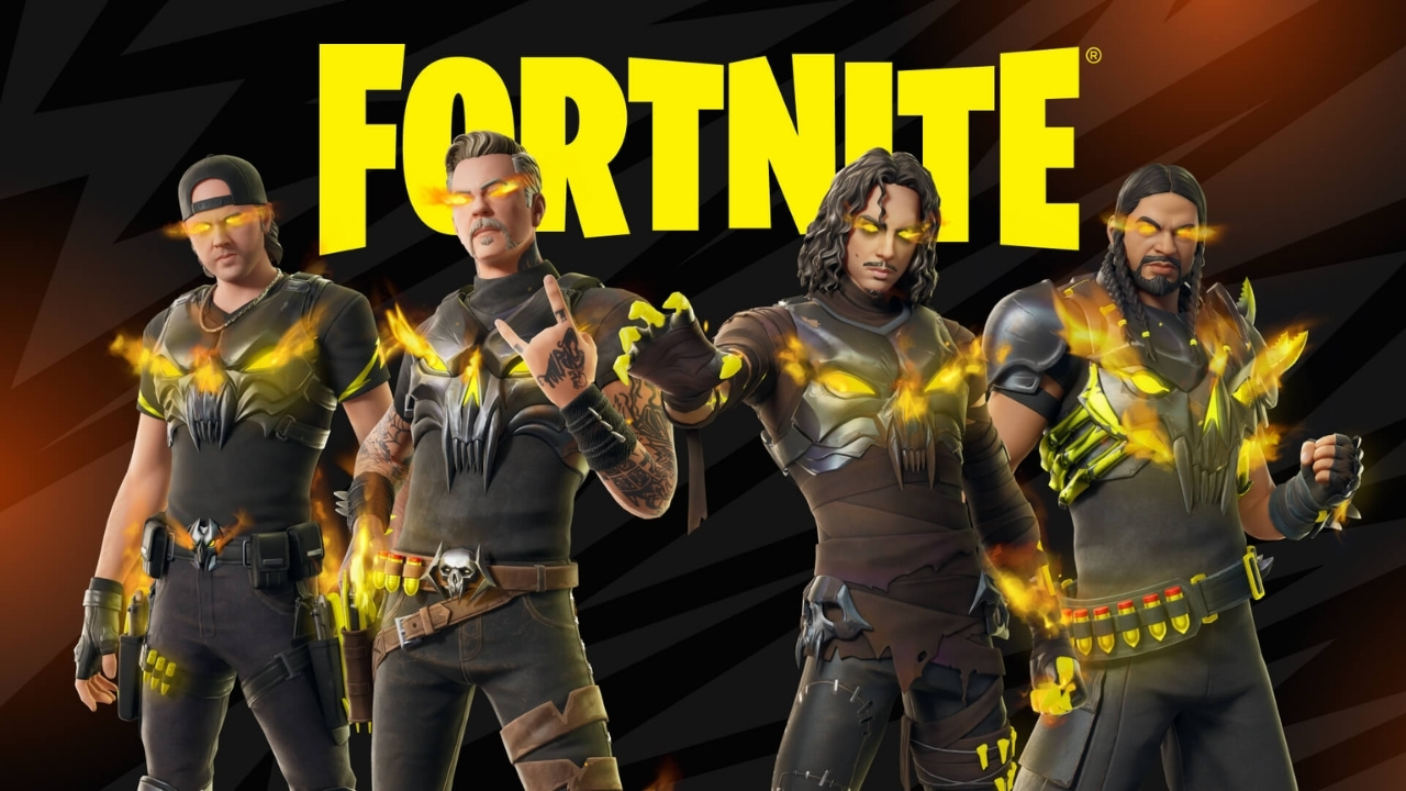 Metallica, Fortnite’a Damgasını Vuruyor: Metallica: Fuel. Fire. Fury.