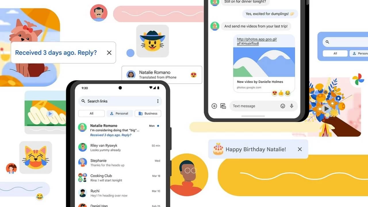 Google Mesajlar’a Snapchat Tarzı Yüz Filtreleri Geliyor