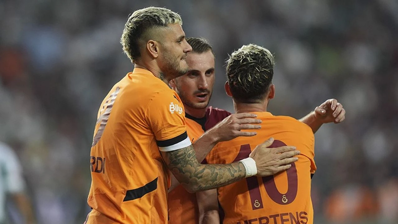 Galatasaray, Konya Deplasmanında 2-1 Galip Geldi