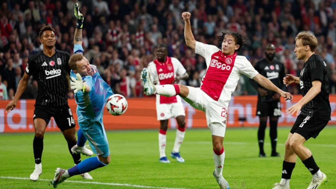 Beşiktaş, UEFA Avrupa Ligi’nde Ajax’a Mağlup Oldu: 0-4