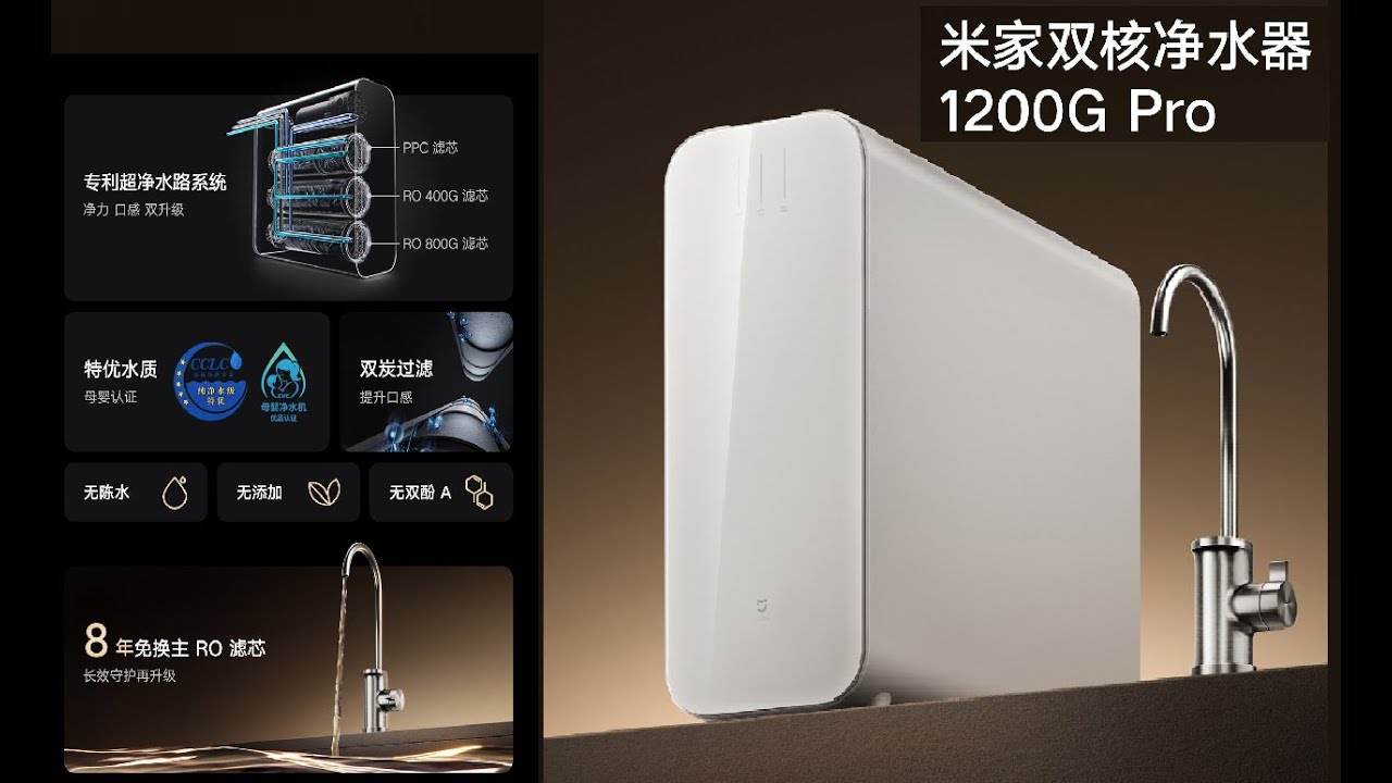 Xiaomi, Yeni Su Arıtma Cihazı Mijia 1200G Pro’yu Tanıttı