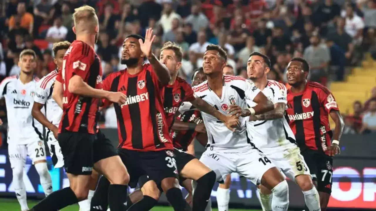 Beşiktaş, Gaziantep FK Karşısında Son Dakikada Yıkıldı: 1-1