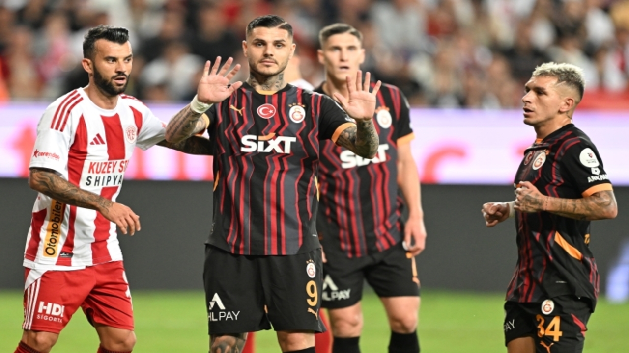 Galatasaray, Antalya Deplasmanında Farklı Galip: 0-3