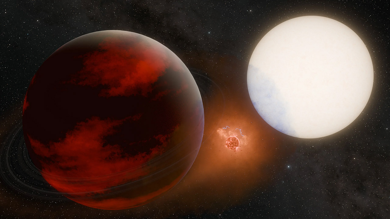 WASP-49b’deki Sodyum Bulutu, Volkanik Bir Uyduya İşaret Ediyor