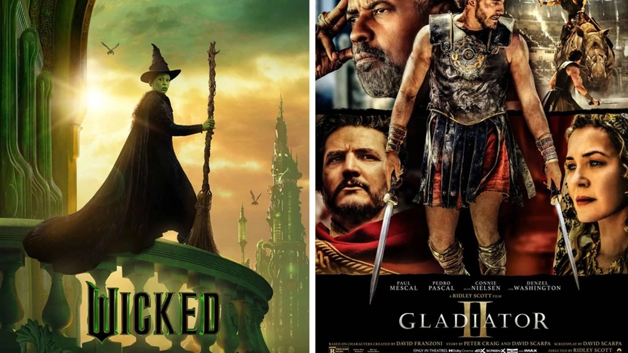 Wicked ve Gladiator II Gişede Sürpriz Yapamadı Ancak Rekorlarla Gündeme Oturdu