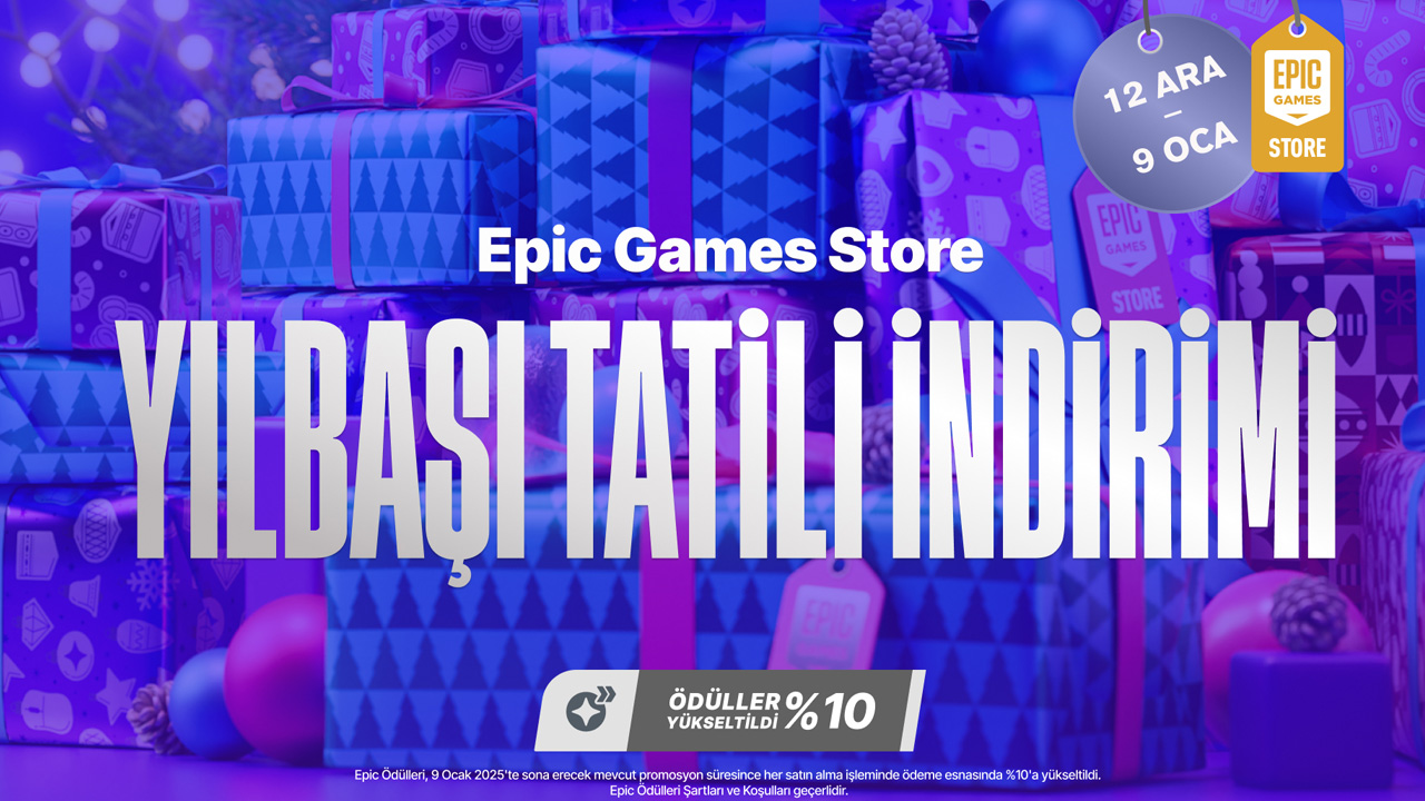 Epic Games Store Yılbaşı Tatili İndirimleri Başladı