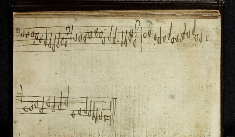 Tarihi Nota Parçası 500 Yıl Sonra Hayat Buldu