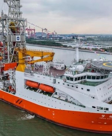 Çin, Dünyanın İlk Karbon Yakalayabilen FPSO Gemisini Tanıttı
