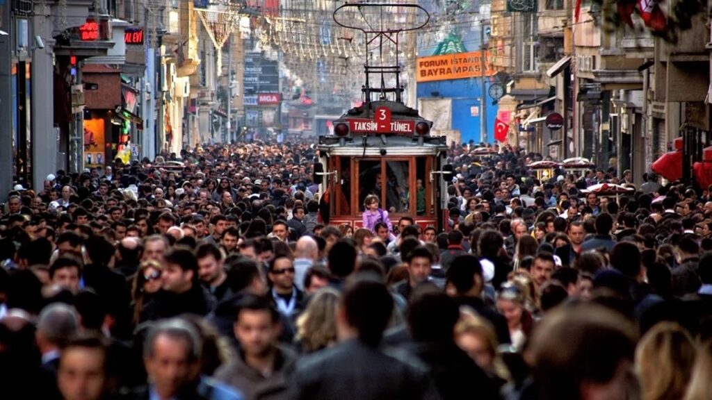 istanbul ve türkiye, nüfus