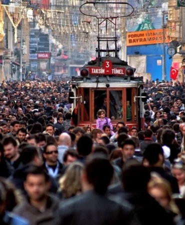 istanbul ve türkiye, nüfus