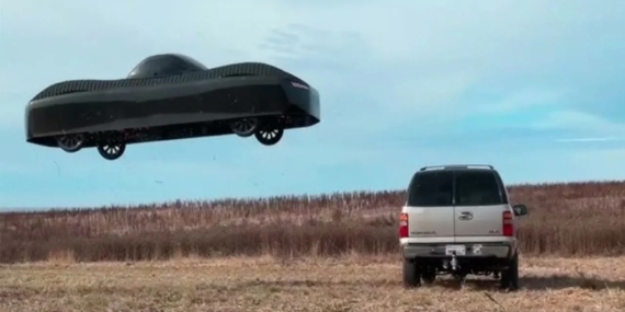 ABD’de Uçan Otomobilin İlk Şehir İçi Testi Gerçekleştirildi