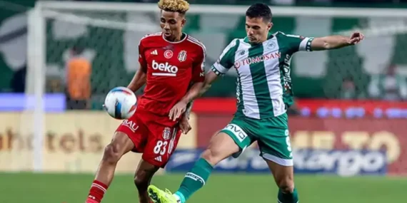 Beşiktaş, 9 Kişi Kalan Konyaspor’a Mağlup Oldu:1-0