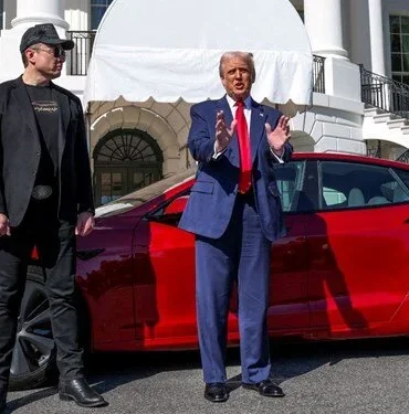 tesla, donald trump