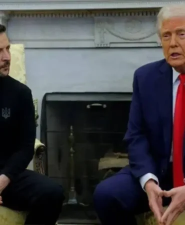 donald trump ile zelenskiy