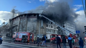 Ayakkabı imalathanesi yangın
