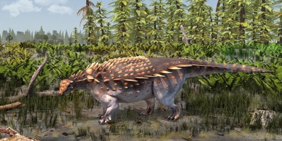 Topuz Kuyruklu Zırhlı Dinozorların Ayak İzleri Keşfedildi