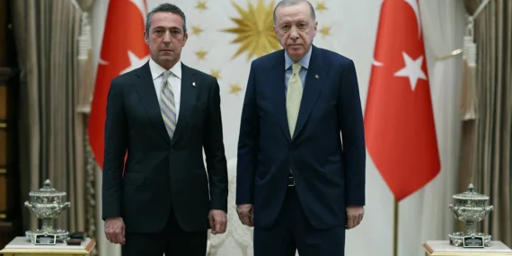 Cumhurbaşkanı Erdoğan, Fenerbahçe Başkanı Ali Koç ile Bir Araya Geldi