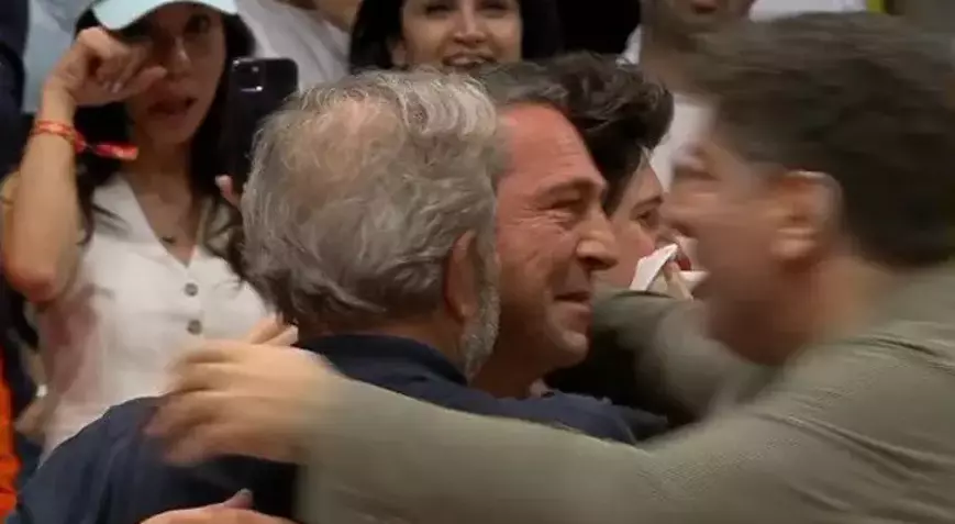 Ali Koç gözyaşı