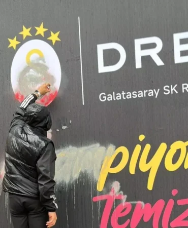Beşiktaş Stadı Yanında Galatasaray Reklamı Krizi