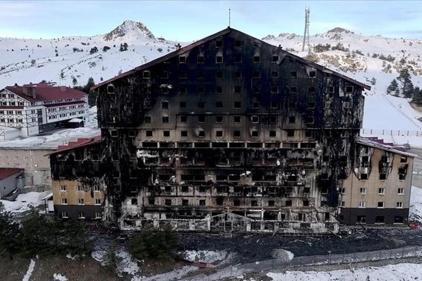 Kartalkaya yangın