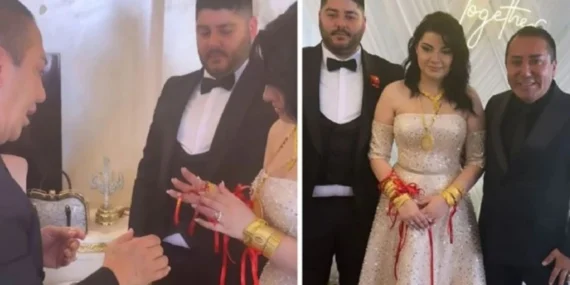 Murat Övüç, Oğlunun Düğününde Gelinine Altın Yağdırdı
