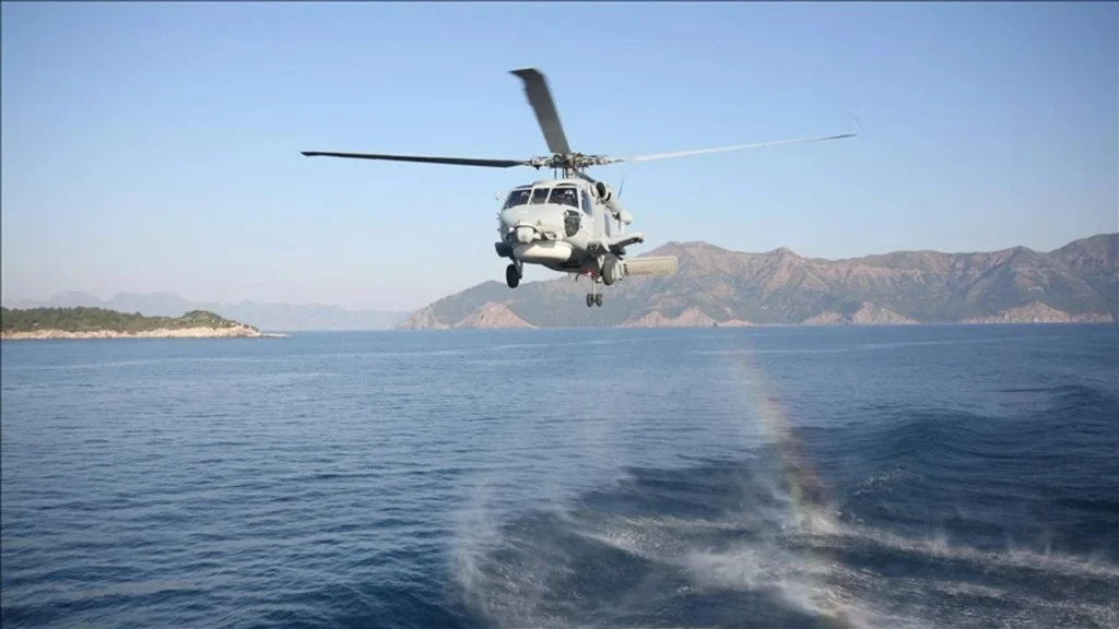 askeri helikopter acil nişi antalya