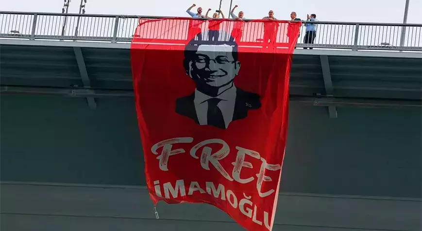 ekrem imamoğlu pankartı soruşturma