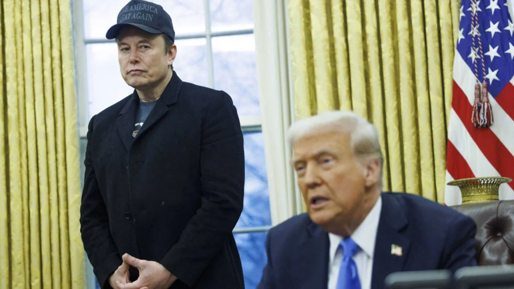 elon musk, donald trump