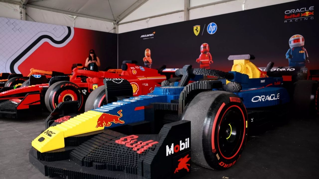 Formula 1 Pilotları LEGO Araçlarla Yarıştı!