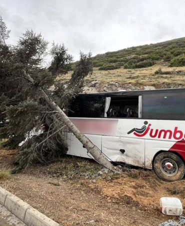 ısparta tur otobsü kaza