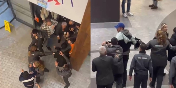 Mersin’de AVM Önünde Kadınlar Arasında Şiddetli Kavga!