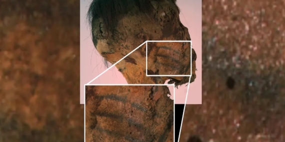 800 Yıllık Mumyanın Yüzünde Sıra Dışı Dövmeler Keşfedildi