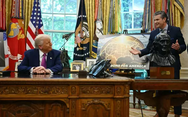 trump altın kubbe
