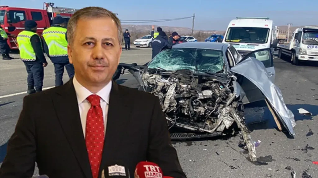 Ali Yerlikaya trafik kazası