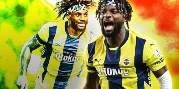 Allan Saint Maximin Fenerbahçe’ye Veda Etti