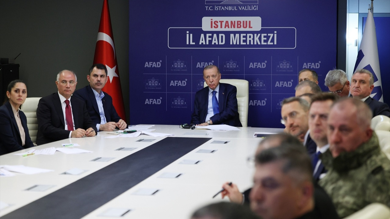Erdoğan istanbul deprem