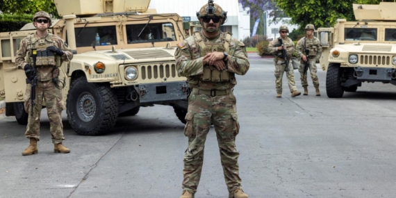 Trump’tan Kaliforniya’ya Sert Müdahale: Deniz Piyadeleri Sevk Edildi!