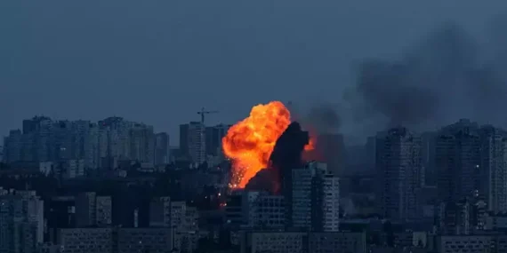 Rusya’dan Ukrayna’ya Savaşın En Şiddetli Hava Saldırısı