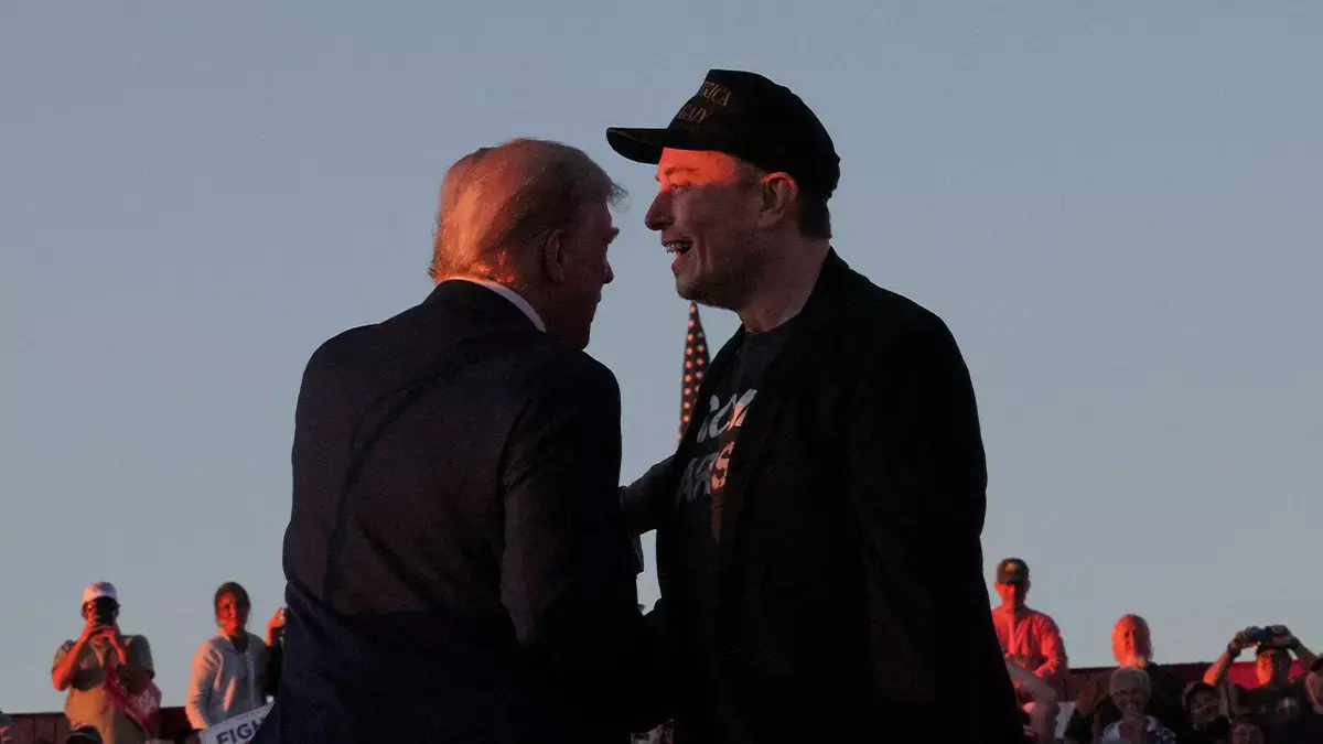 elon musk, donald trump