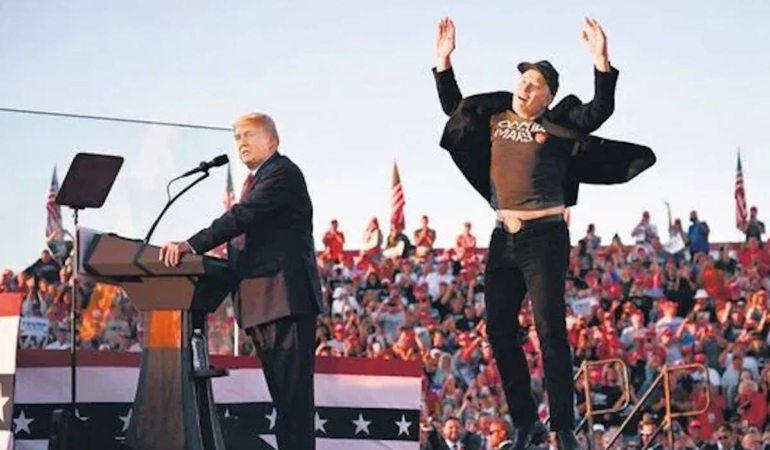 elon musk donald trump