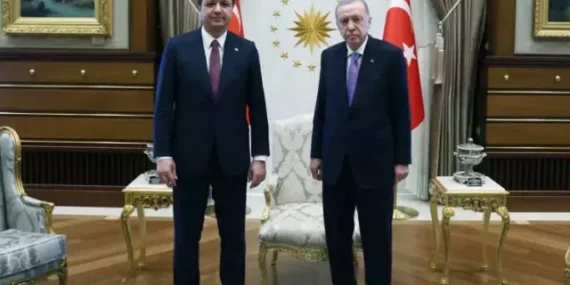 Beştepe’de Sürpriz Görüşme, Erdoğan ve Arıkan Bir Araya Geldi