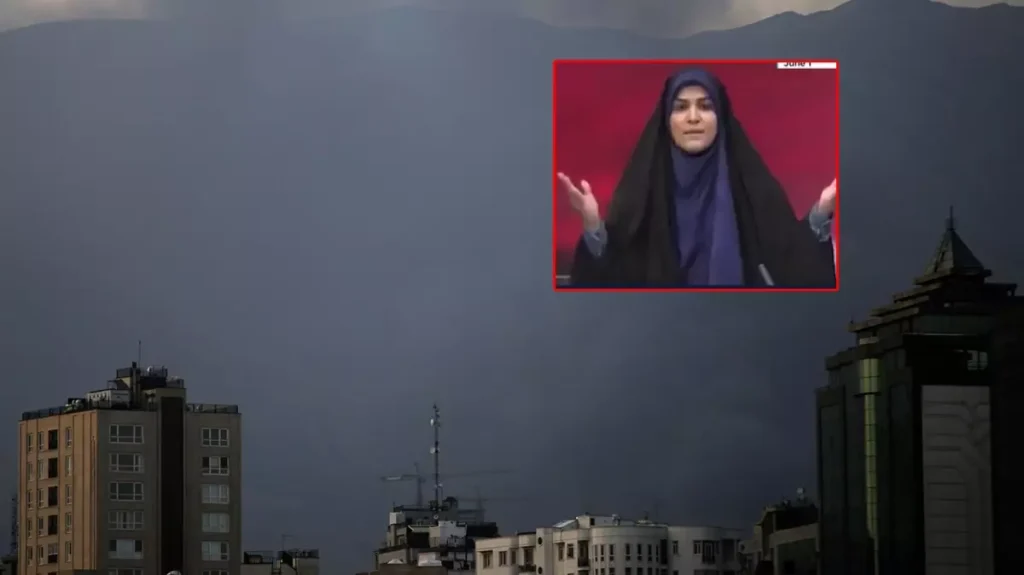 Tahran devlet televizyonu vuruldu