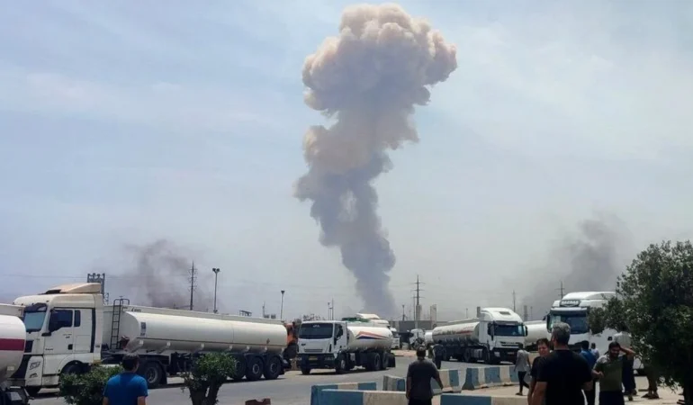 israil iran doğalgaz saldırı