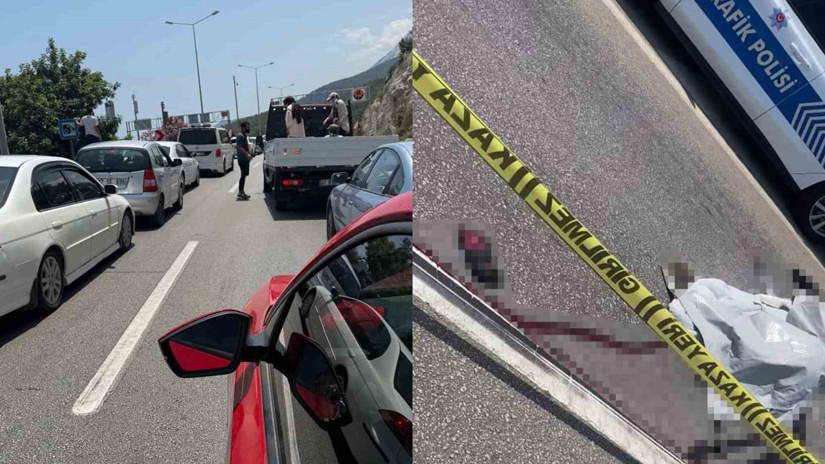 kemer kaza motosiklet