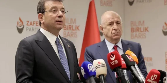 ZP Lideri Ümit Özdağ, İmamoğlu’nu Ziyaret Etti