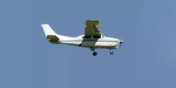 Bayburt Erzurum Sınırında Küçük Uçak Düştü